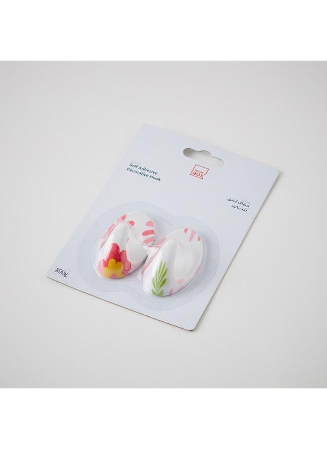 Home Box Decorative Vogue Printed Hook Set Of 2  - Image 4