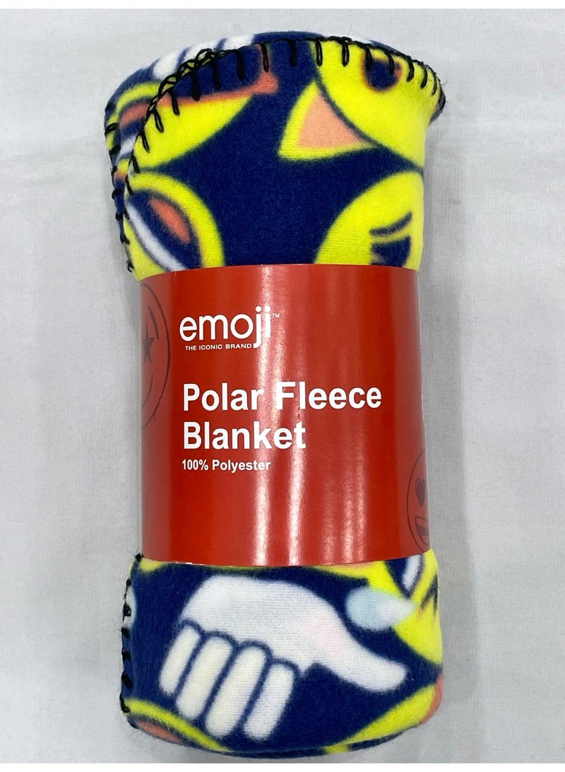 Emoji Blanket Polar Fleece Emoji 100x150cm NHT-BBL006 - Image 2