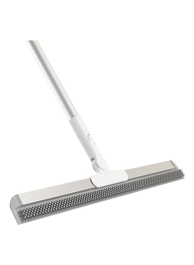 Magic Broom Floor Wiper with Rotatable Head & Thickened Handle, 2 in 1 Sweeper and Scraper, Multi-Purpose Cleaning Tool for Efficient Home Floor Cleaning - Image 1