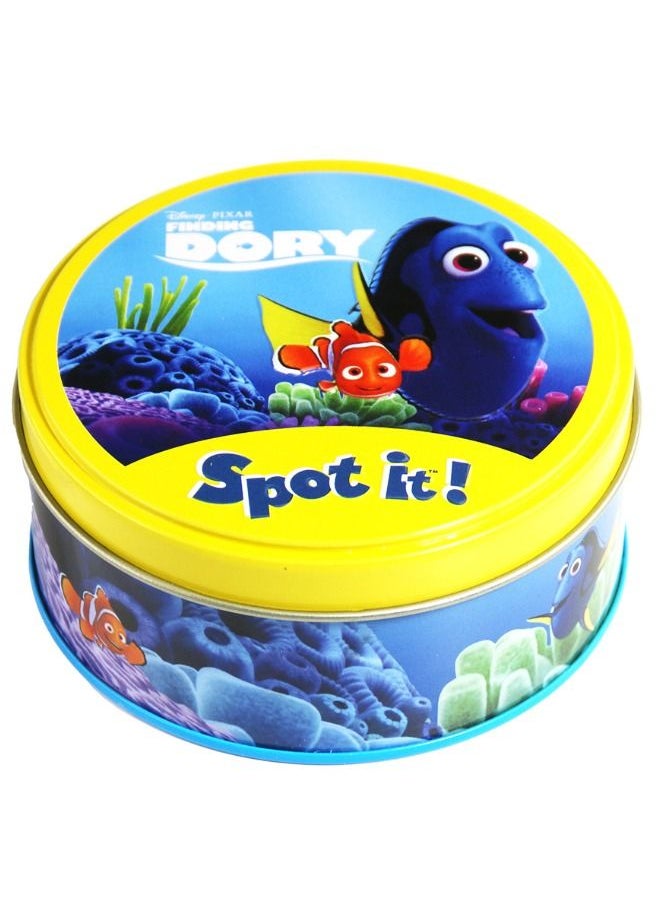 Spot it Spot It! Finding Dory Card Game, Matching Game, Fun Kids Game for Family Game Night, Travel Game for Kids, Great Gift for Kids, Average Playtime 15 Minutes  - Image 1