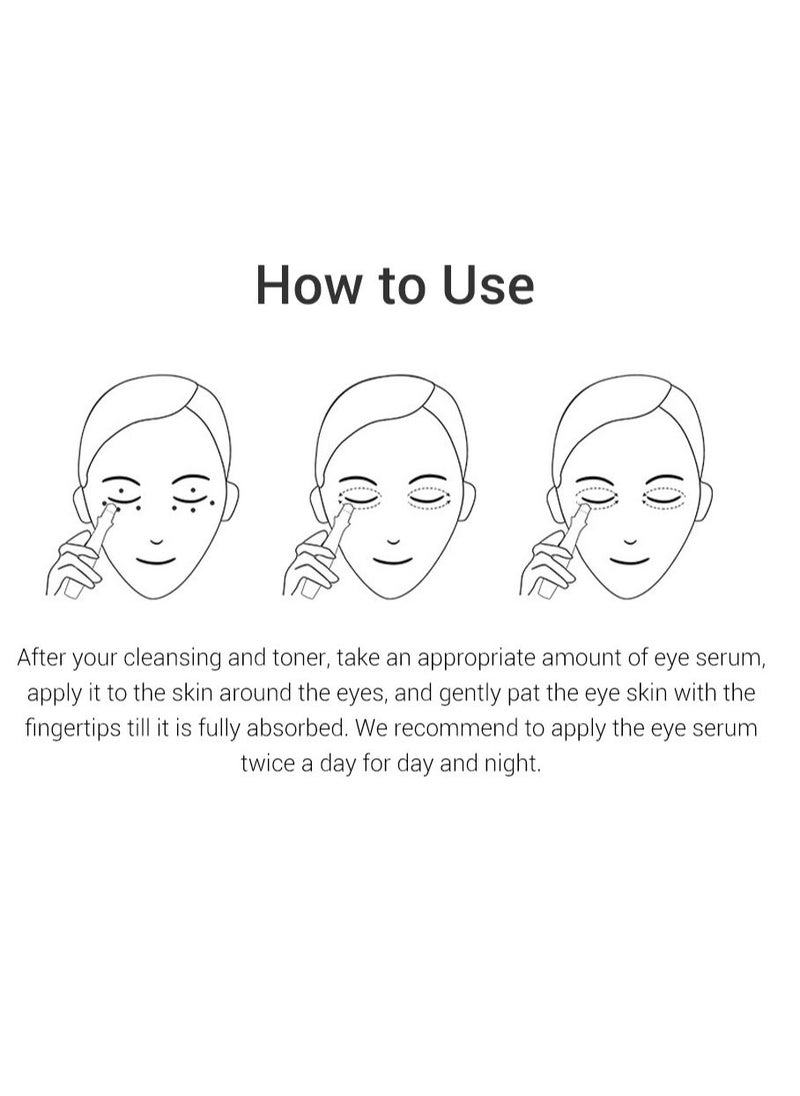 Breylee - Serum to tighten the skin under the eyes and remove dark circles with VC extract - Image 1