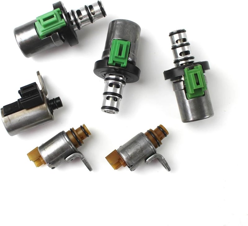 6PCS Transmission Solenoid Kit Shift EPC PWM Compatible For Mazda 2 3 5 6 CX-7 MPV Compatible For Ford Fiesta Compatible For Focus Solenoid Valve - Image 2