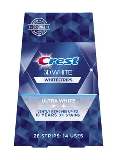 Crest 3D White teeth whitening strips, 28 strips  - Image 1
