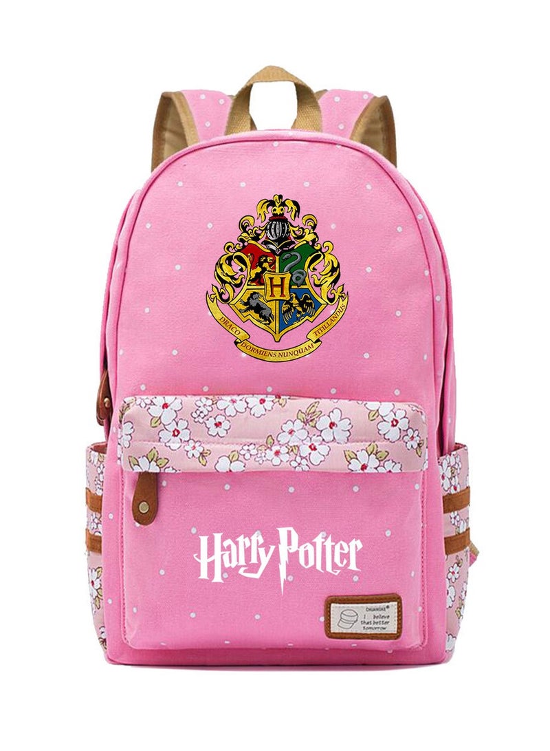 Harry Potter Student schoolbag canvas girls backpack