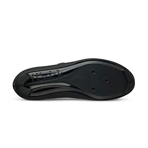 Fizik mens Tempo Overcurve Cycling Shoe, Black/Black, 7.5 US - Image 3