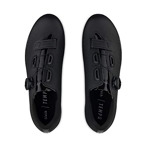 Fizik mens Tempo Overcurve Cycling Shoe, Black/Black, 7.5 US - Image 2