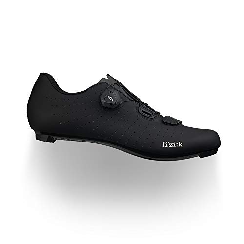 Fizik mens Tempo Overcurve Cycling Shoe, Black/Black, 7.5 US - Image 1