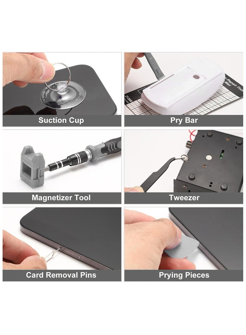 ACYYH Precision Screwdriver Set 115 in 1 Repair Tools Kit with Magnetic Driver Kit,Electronics Precision Screwdriver Set with Portable Bag for Repair Computer, Cell Phone, PC, iPhone,Tablets - Image 4