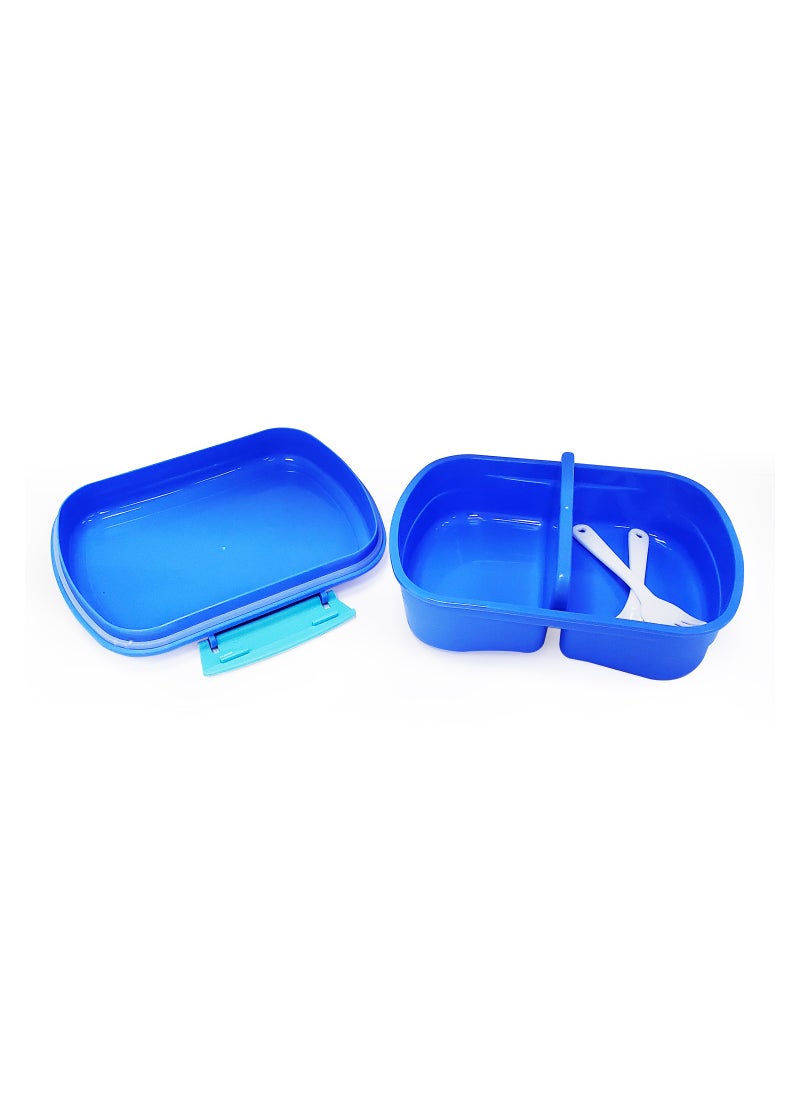 Eazy Kids Set of 2 Lunch Box & Water Bottle Astronaut Blue  - Image 2