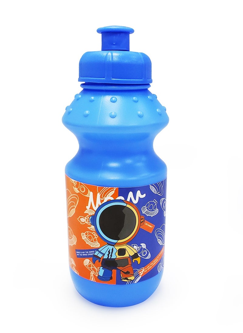 Eazy Kids Set of 2 Lunch Box & Water Bottle Astronaut Blue  - Image 5