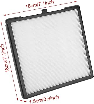 TARSHYRY Nail Dust Collector Filter Screen Dust Filter Manicure Nail Dust Collector Filter Fan Screen For Nail Art Suction For Glitters Dust Fan Nail Vacuum Cleaner - Image 4