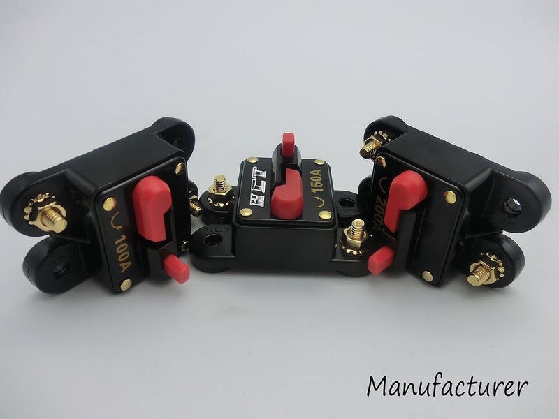 KCT Car Audio Circuit Breaker Reset Fuse 100A for System Protection 12V/24V … - Image 4