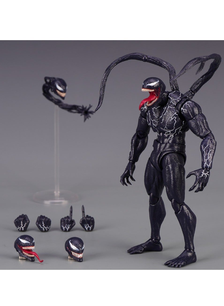 HALAMODO Venom Action Figure Amazing Spiderman Carnage Anime Action PVC ...