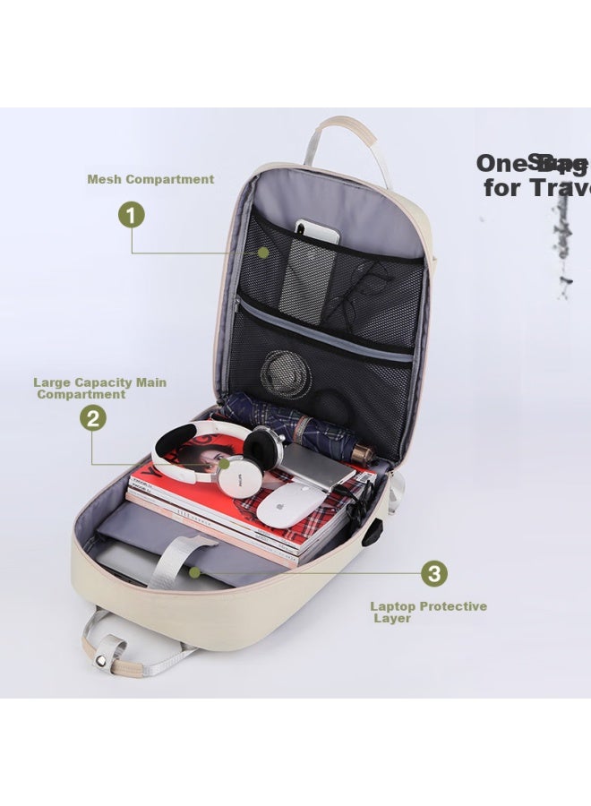 Brinch Laptop Backpack For Men And Women 15/16 Inch Large Capacity, Suitable For Xiaomi, Huawei, Travel And Business Trip - Image 2