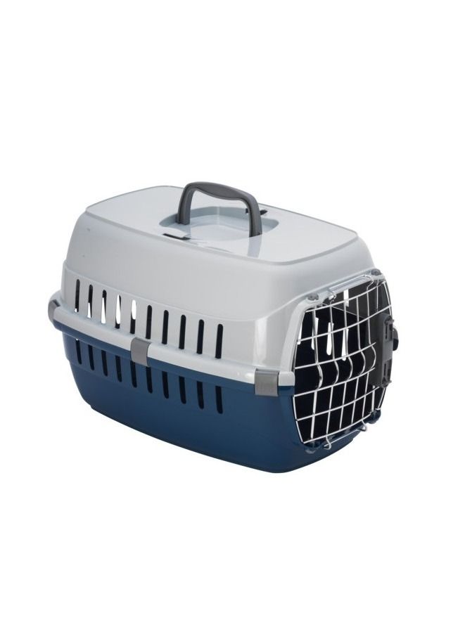 MODERNA Road Runner Spring Lock Door-IATA Approved Pet Carrier Blur/Grey