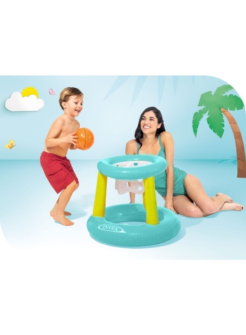 Intex 56500 Inflatable Water Play Basketball Hoop Set with Ball, PVC, 86x64cm, Ages 6+ - Image 3