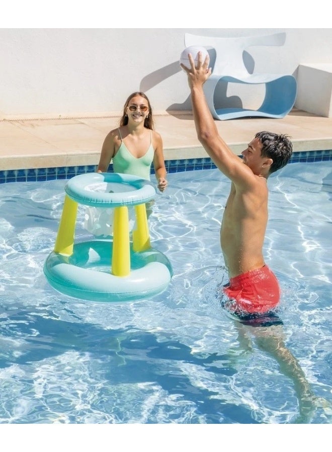 Intex 56500 Inflatable Water Play Basketball Hoop Set with Ball, PVC, 86x64cm, Ages 6+ - Image 4