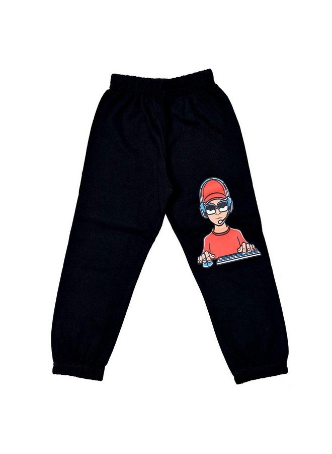 T2F T2F Boy's Regular Fit Cotton Track Pant (BYSTRK12_Multicolor_9-10 years_Multicolor_9 Years-10 Years) - Image 5