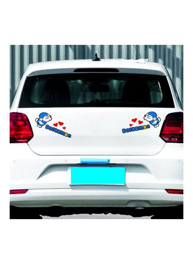NIBEMINENT 2-Piece Doraemon Printed Car Sticker - Image 5