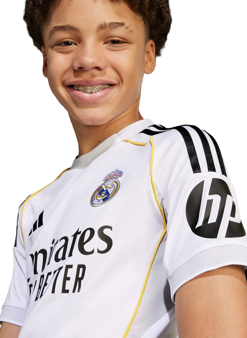 Adidas Youth Real Madrid 25/26 Home J H-Shirt