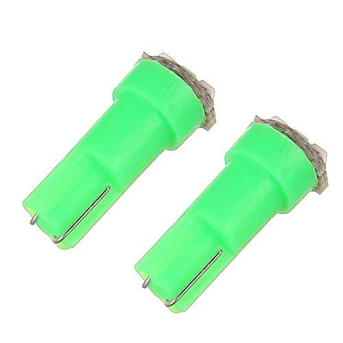 CCIYU 20x T5 17 74 73 Instrument Gauge Cluster Dash LED Bulbs Indicator Light (Green) - Image 5