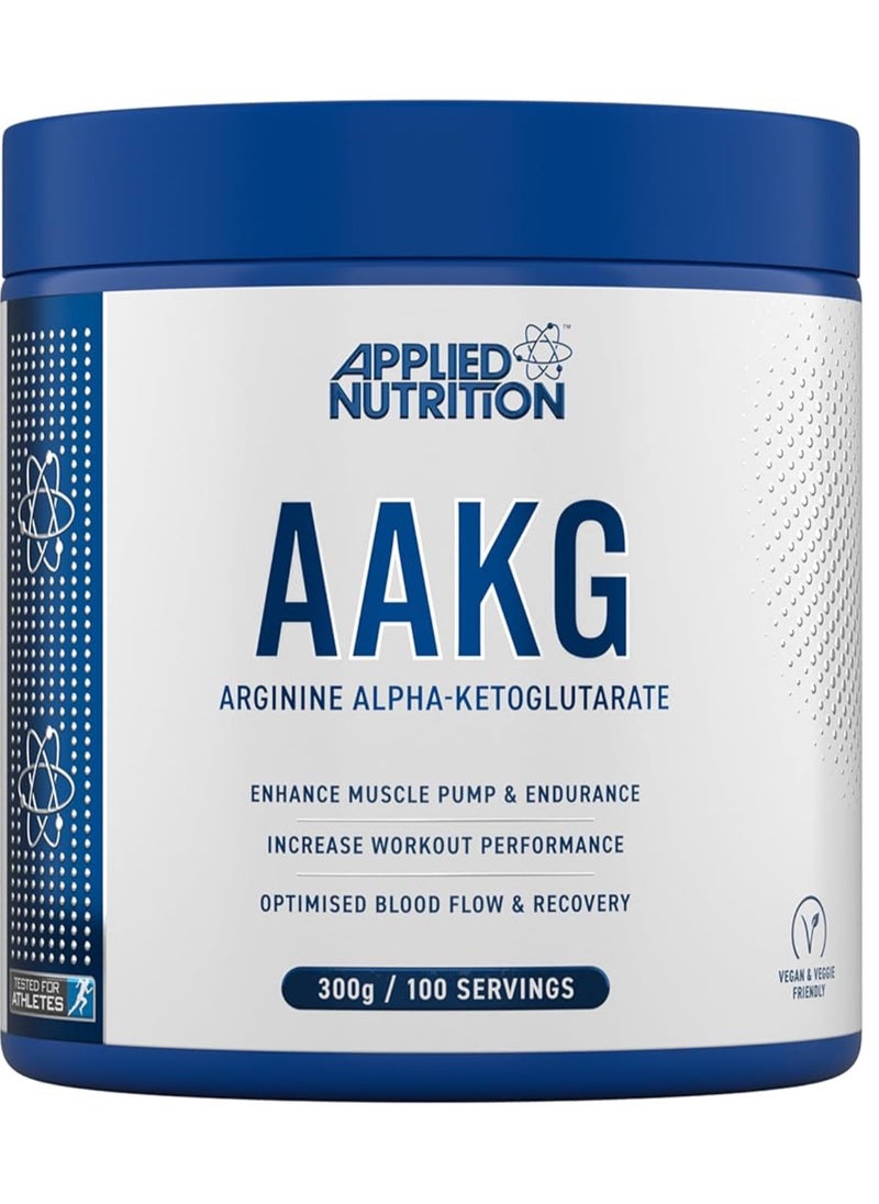 Applied Nutrition - AAKG Powder Enhance Muscle Pump & Endurance 300g 100 Servings - Image 1