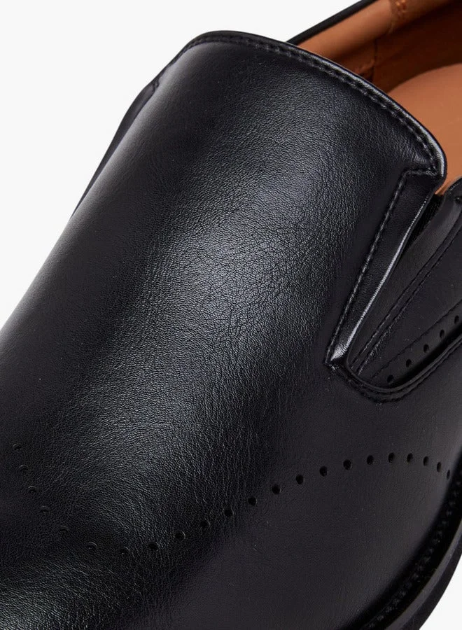 DUCHINI BLACK Men Perforated Loafers for Men | Best Price UAE