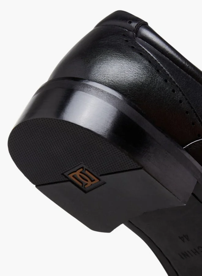 DUCHINI BLACK Men Perforated Loafers for Men | Best Price UAE
