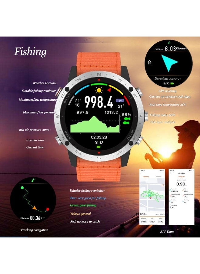 SUNROAD G5 Pro - Professional Heart Rate Monitoring Smart Watch for Hiking and Swimming - Image 3
