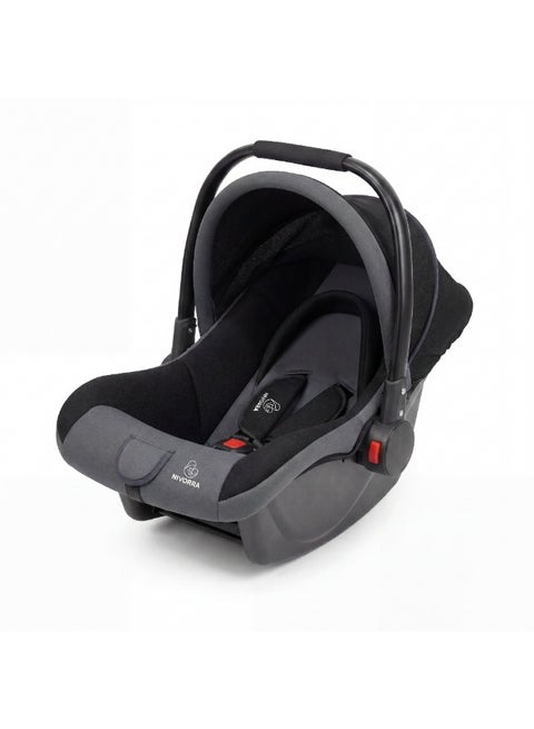 NIVORRA Newborn Infant Car Seat & Carrier, Lightweight, 3-Point Harness, 0-13 kg (0-15 Months)