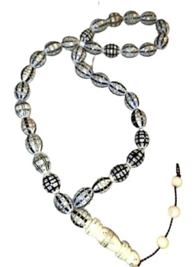 Amazing Ostrich Bone 33 Rosary Beads - Image 2