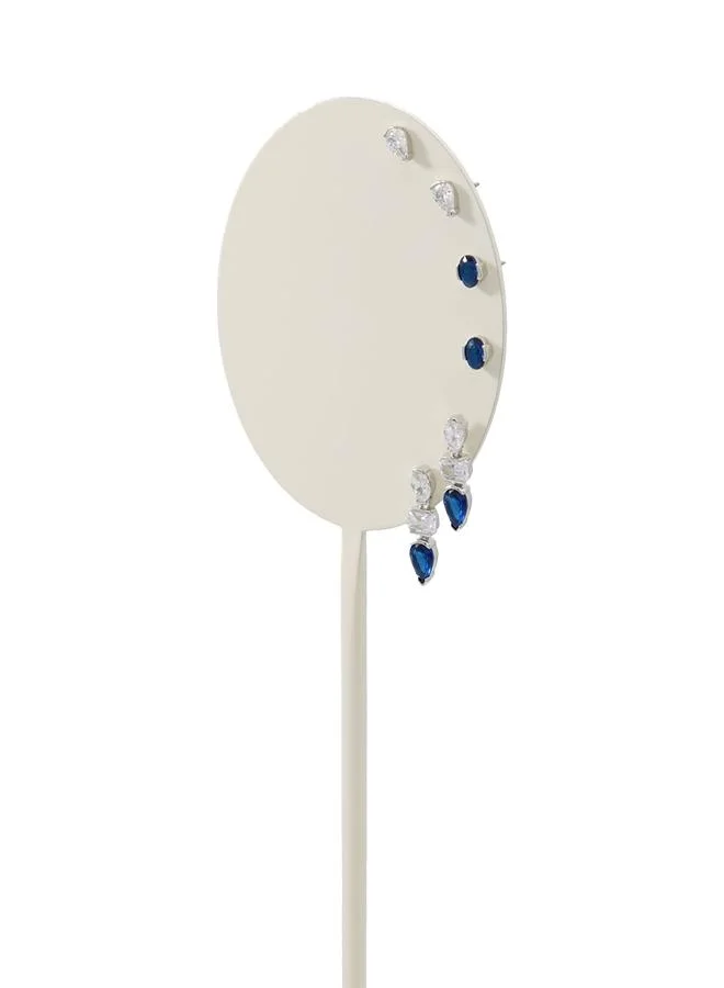 Sapphir Ladies Blue Earrings