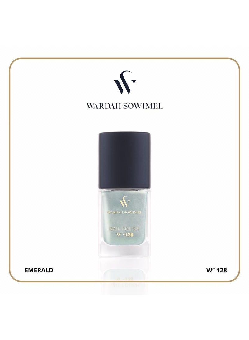وردة صويمل طلاء أظافر من وردة صويمل - ايمرالد - W128 - Image 1