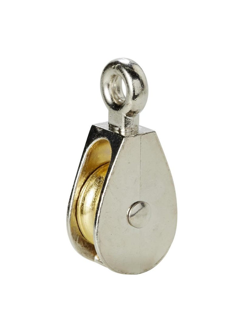 ACE Diall Nickel And Zinc-Plated Single Wheel Pulley 24mm 