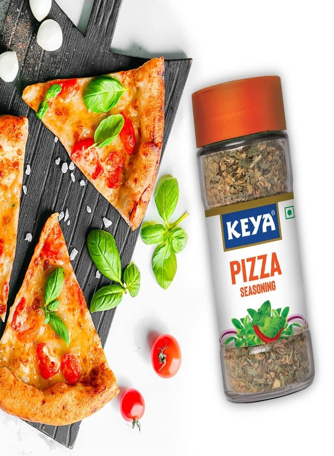 Keya Combo of Pizza Seasoning 45gm | Pasta Seasoning 45gm | All Natural & Healthy Spice Blend for Pizza, Pasta & More | Glass Bottle | Premium Herbs and Spices | Contains Freeze dried herbs| Export Quality | No Preservatives | The rich aroma that lasts | Pack 2 - Image 4