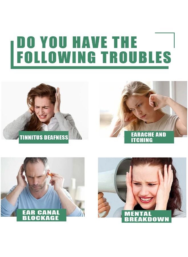 SOUTH MOON Ear Ringing Relieving Tinnitus Relief And Remedies Help Stop Ear Ringing Hearing Loss Eases Pain Unclogs Ears  - Image 4