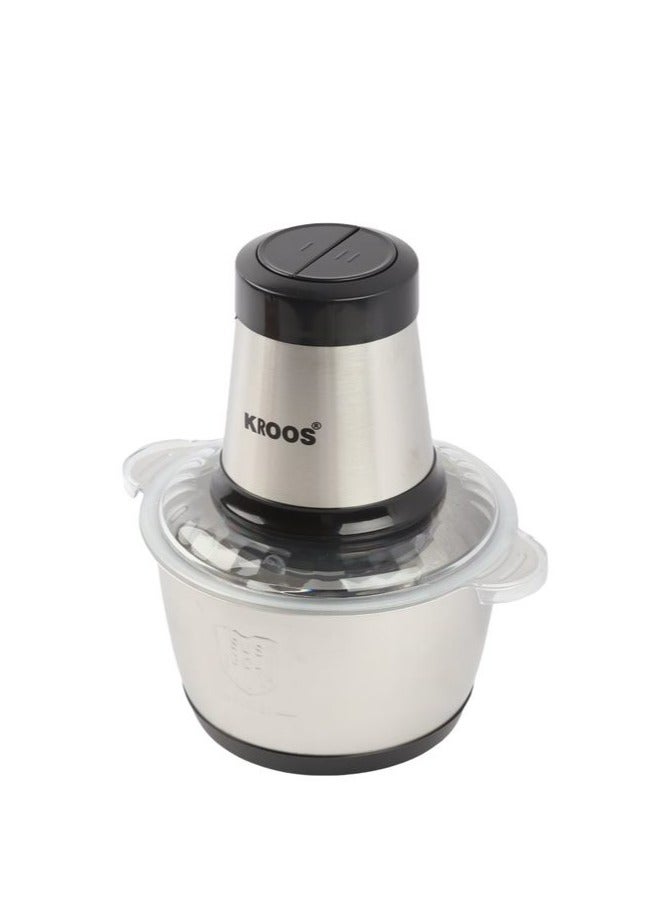 كروس قطاعة خضار متعددة الاستخدامات 2 لتر 300 واط - كروس - Image 2