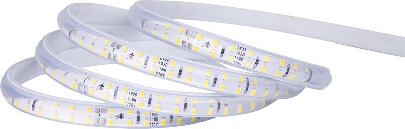 Double Line LED Strip Light, 50m Length, 220V, Warm White, Waterproof Flexible Rope Light for Indoor & Outdoor Decorative Lighting - Image 2