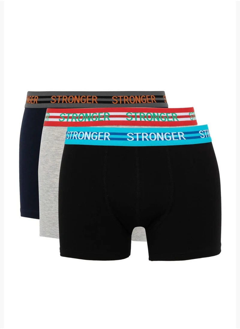 DeFacto 3 Pack Man  Underwear Knitted Boxer