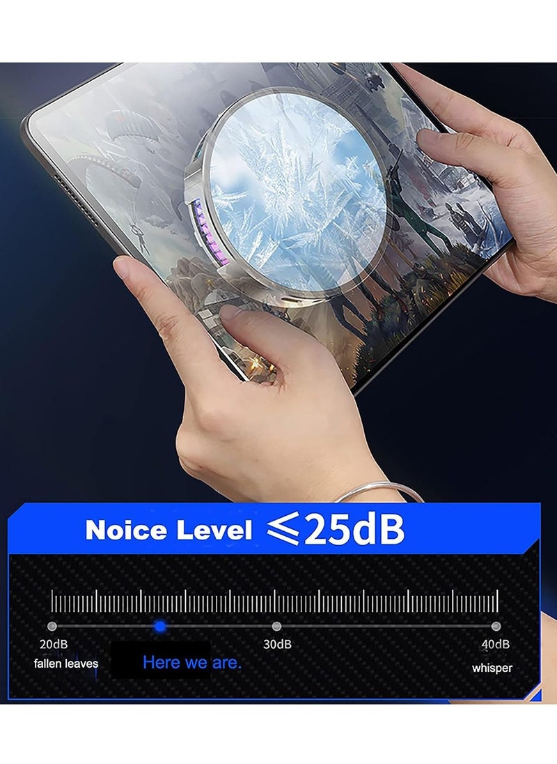 Generic - X42 Magnetic Tablet Cooling Fan Temperature Display Radiator for Tablet iPad Portable - Image 1