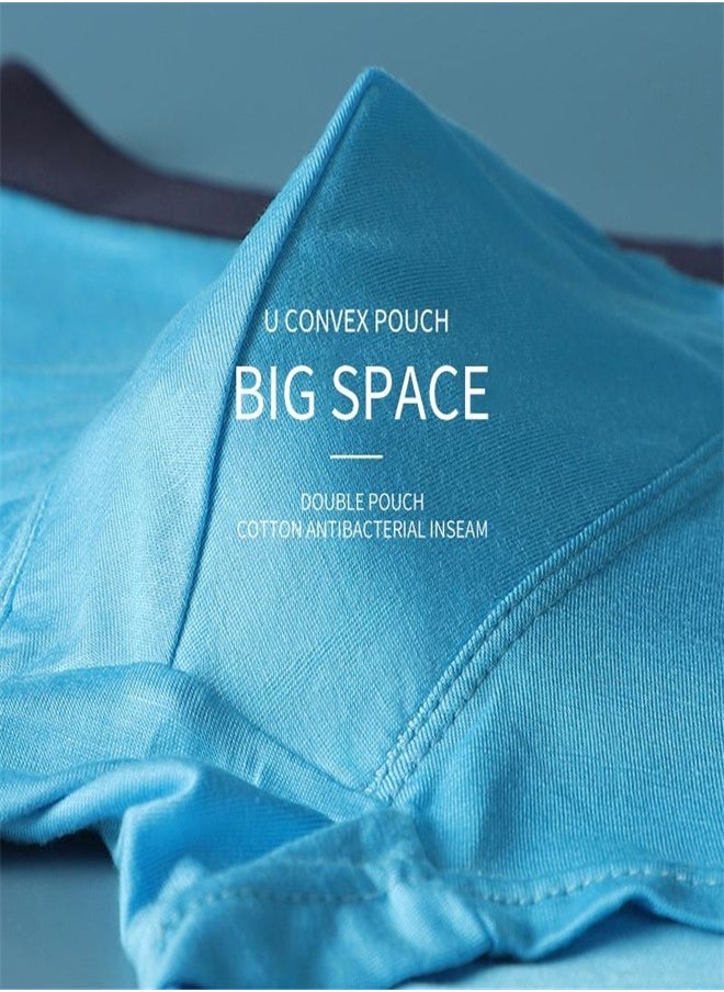 MIIOW - 3Pcs  Men's Panties Boxers Pack Shorts Underpants Comfortable Polyester Man Underwear Boxer Men Male  Boxershorts - Image 1