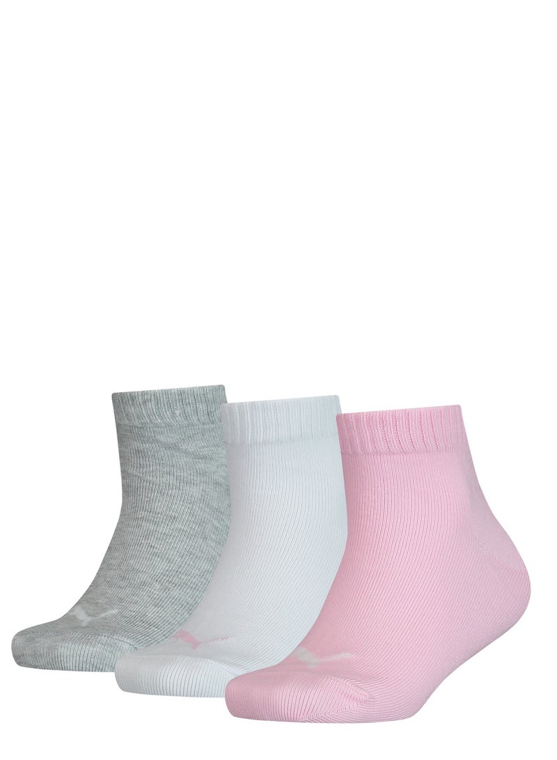 بوما جوارب Quarter من PUMA للأطفال من 3 قطع