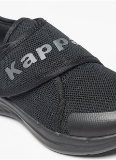Kappa حذاء رياضي سهل الارتداء بطباعة شعار للأولاد مع إغلاق بخطاف وحلقة  - Image 5