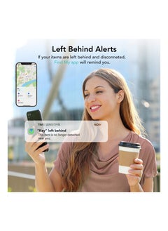 SYOSI MFi Certified Locator Works with Find My(iOS only), IP67 Waterproof Smart Tracker Tag Key Finder Bluetooth Bluetooth Luggage Tracker Bluetooth Tracking Device Baggage Tracker for Bags Keys Wallets  - Image 2