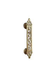 Mla's Decor Mlas Decor Ethnic Indian Design Carved 115 Inches Brass Door Handle Standard Pack of 1  - Image 2