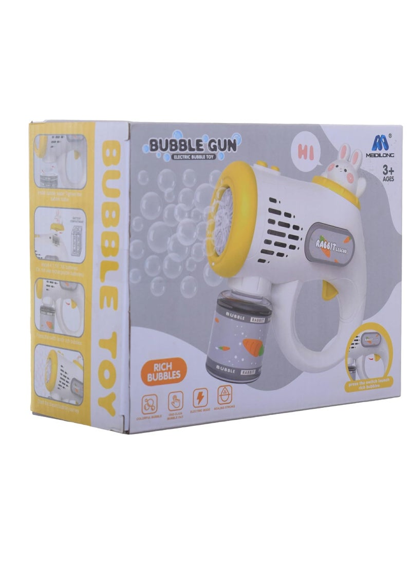 Soap bubble gun with multi color soap box