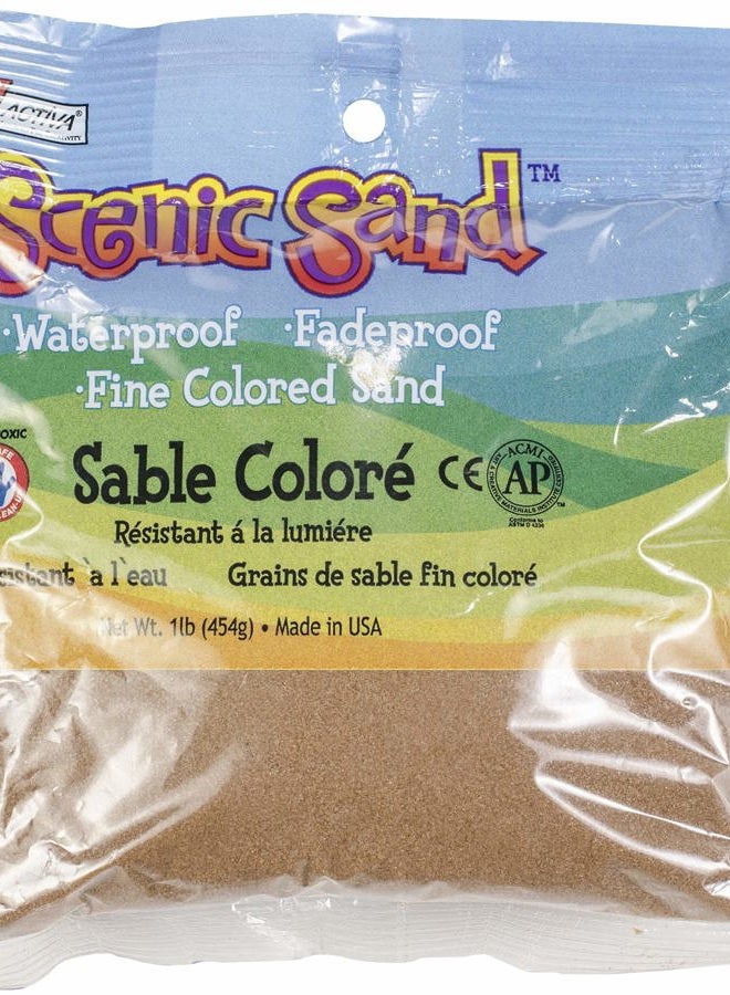 Activa Scenic Sand, 1-Pound, Coco Brown (SAND-14495) - Image 1