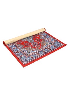 Status Contract Nylon Dari Fringe with Anti Skid Backing, 121 X 182 Cm Red  - Image 4