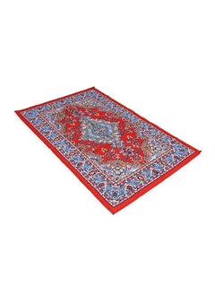 Status Contract Nylon Dari Fringe with Anti Skid Backing, 121 X 182 Cm Red  - Image 3