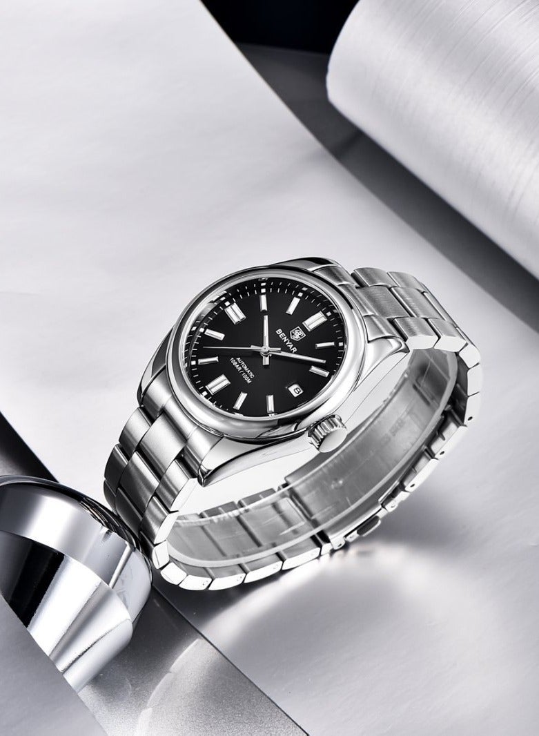 بينيار ساعة ميكانيكية مقاومة للماء للرجال - Image 4